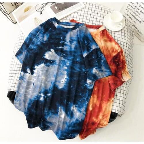 European American Style Female T-shirt Fashion Print Short Sleeve Round Neck Women Tops Spring Summer Women Tshirt