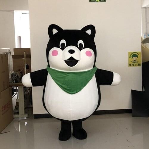 Husky Dog mascot costume cartoon doll costume walking doll props cos costume Halloween Christmas Party Masquerade Anime Shows