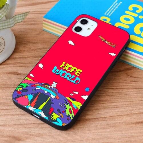 For iPhone HOPE WORLD Soft TPU border Apple iPhone Case