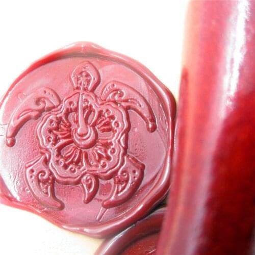 Customize brass Box gift set tortoise logo personalized double letter name/Sealing Wax/wedding Wax Seal Custom invitation stamp