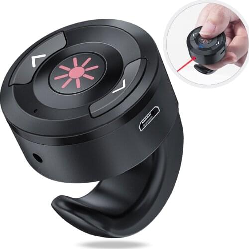 2.4GHz Wireless Presenter For PowerPoint Presentation Clicker Remote Control PPT Presentation Red Laser Pointer Flip Pen For PC