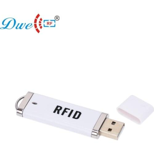 DWE CC RF Mini rfid 13.56 mhz 14443a nfc reader usb portable otg readers with type c micro usb cable