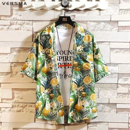 VERSMA Men's Beach (Hawaiian) Shirts