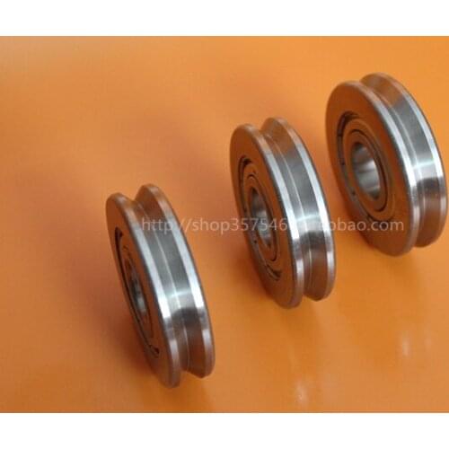 The outer ring of V type groove roller guide bearing A1500-ZZ V6202ZZ size 15*47*11mm straightening wheel