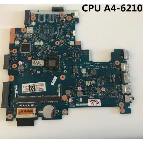PALUBEIRA High quality 762427-001 mainboard For hp14-G 245 G3 Laptop motherboard ZSO41 LA-A997P with A4-6210 CPU 100% Tested