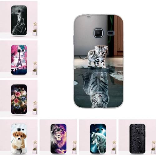 Back Cover For Samsung Galaxy J1 Mini J105H Case Silicone TPU Phone Cases Ultra Thin Cute Cat 3D Pattern Shell Animal Fundas