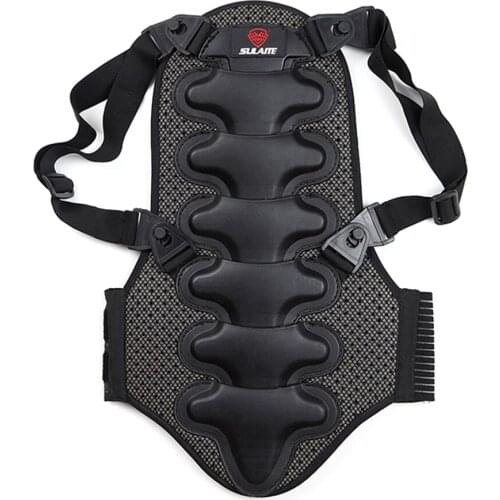 Motorcycle Back Protector Detachable Thick EVA Protection Back Pad Cushion for Motorcycling Mountain Biking Skating Skiing