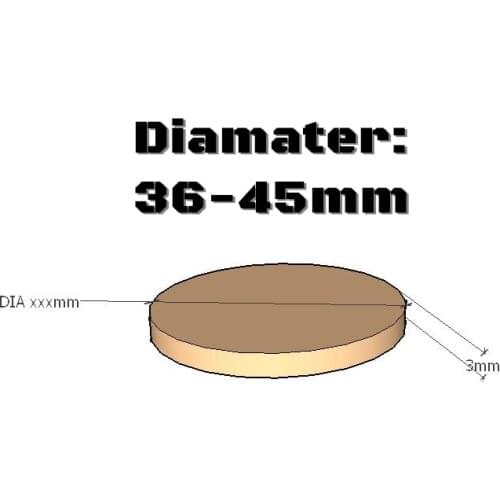 10x MDF Bases - Custom Round bases- Basing Laser Cut Wargames wood