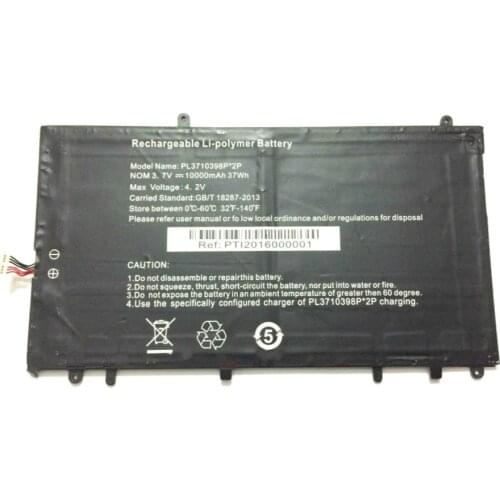 Battery PL3710398P * 2P with 6 Lines for Chuwi Lapbook 15.6 New Rechargeable Li-Polymer Tablet Battery