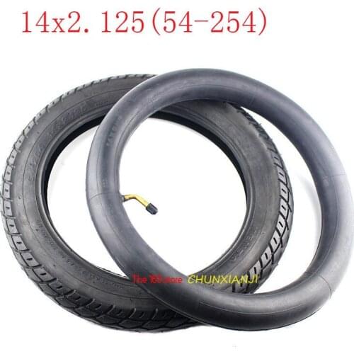 Free Shipping Tire 14 X 2.125 / 54-254 Fits Many Gas Electric Scooters and E-Bike 14X2.125 Good Quality