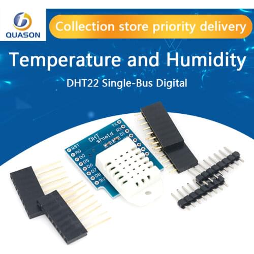 DHT22 Pro Shield for WEMOS D1 mini DHT22 Single-bus digital temperature and humidity sensor module sensor