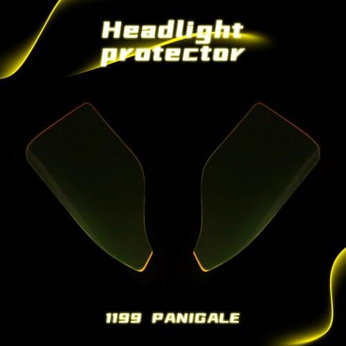 For 899 1199 959 1299 Panigale 2014-2018 2017 2016 Motorcycle Headlight Protector Cover Shield Screen Lens Round lamp protection