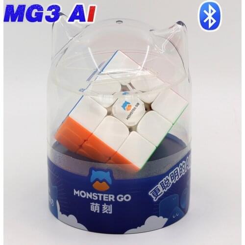 GAN Magic Cube 3x3x3 Monster Go AI Version For Junior Player Magische würfel Professional Cubo Magico Magnetic Speed Puzzle 3x3
