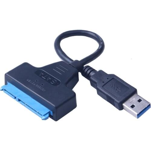 22 Pin Sata III Cable USB 3.0 SATA Cable Sata to USB Adapter Up to 6 Gbps Support 2.5 Inches SSD HDD Hard Drive High Quality