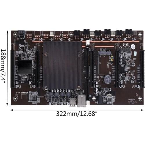 K92C BTC X79-H61 Miner Motherboard CPU Supports 3060 Graphics Card With 5 Graphics Card Slot LGA 2011 DDR3 32G SATA3 .0