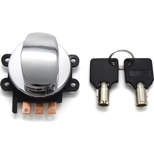 Motorcycle Ignition Key Electric Door Lock set For Harley-Davidson FLHP ROAD KING POLICE FLHPE FLHPEI FLHPI 71501-93 72327-03A