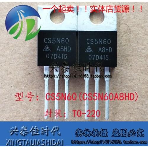 Original new 5pcs/ CS5N60 CS5N60A8HD 5A600V
