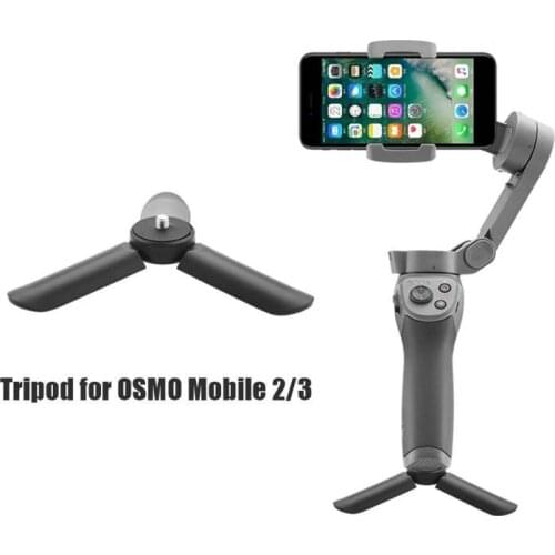 Durable Gimbal Stabilizer Foldable Tripod Foldable Handheld Selfie Stick Phone Gimbal Stabilizer Tripod w/ 1/4 Screw Hole