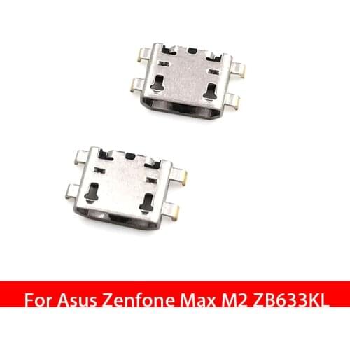 100pcs/lot Micro USB Connector Charging Port Jack Plug For Asus Zenfone Max M2 ZB633kl
