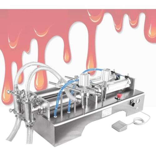 Manual gel liquid filling machine, used for automatic quantitative filling machine such as water/milk/juice