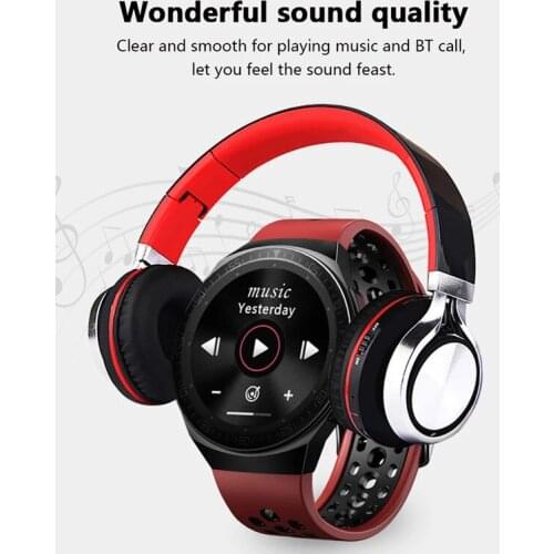 EOENKK MT3 Music Smart Watch 8G Memory Men Bluetooth Call Full Touch Screen Waterproof Recording Function MT3 Fashion Smartwatch