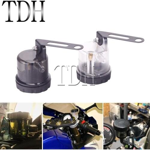 Motorcycle Parts Master Clutch Oil Cup Cylinder w/Bracket For SUZUKI GSX-R 1000 GSXR 750 600 Brake Reservoir Front Fluid Bottle