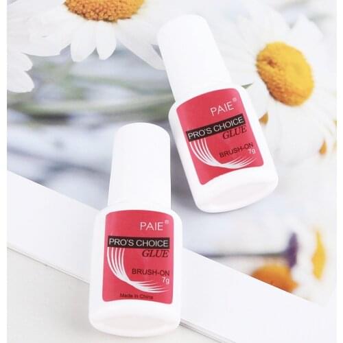 1Pc 7g Pink Nail Glue Professional Nail Art Glue False nails Art Decor Tips Acrylic Glue Nail Accessories For Rhinestones