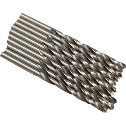 10pcs/lot 3.5mm Micro HSS Twist Drill Bits Straight Shank Auger Bits For Electrical Drill