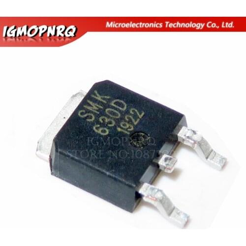 10pcs SMK630 TO-252 LCD backlight MOS tube new original