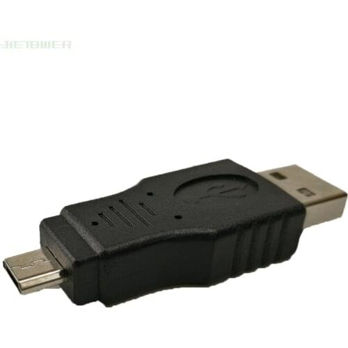 100pcs/lot High Speed USB 2.0 Male to Micro USB male Converter Adapter Connector Male to male Classic Simple Design In stock