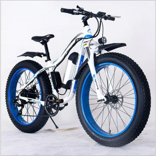 26 Inch Electric Bicycle Snow Beach Mountain Electric Bicycle Lithium Battery Assisted Bicycle