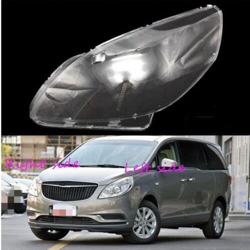 Car Headlight Lens For Buick GL8 2011 2012 2013 2014 2015 2016 2017 Headlamp Cover Car Replacement Front Auto Shell Cover