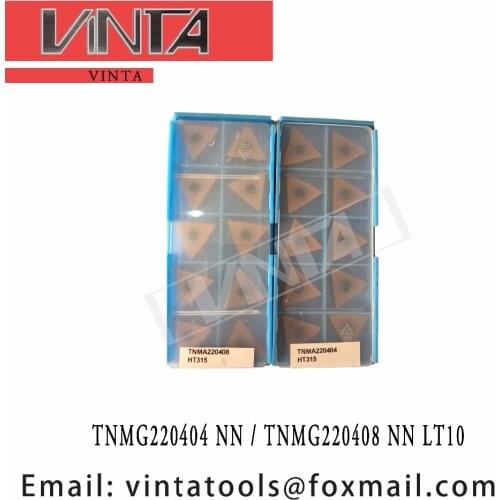 Free shipping high quality TNMG220404 NN LT10 / TNMG220408 NN LT10 cnc carbide turning inserts