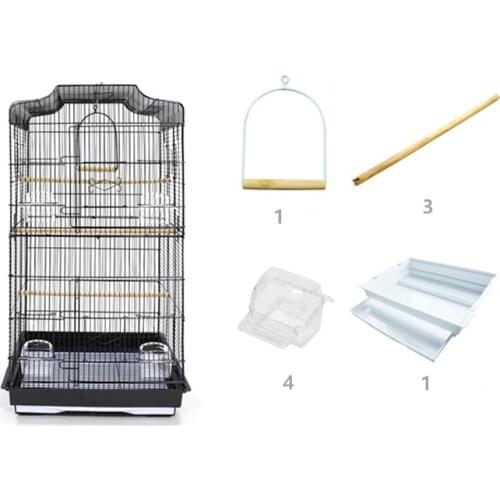 Large heightened breeding bird cage parakeet xuanfeng octopus metal Parrot cage bird