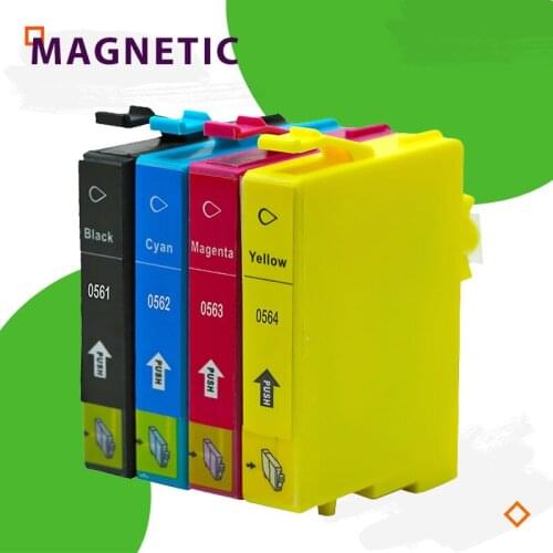 T0561 Ink Cartridge Compatible For Epson T0561 T0562 T0563 T0564 t0561 t0562 t0563 Stylus Photo RX430 R250 RX530 Printers T0561