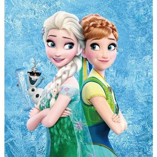 Doormat Childrens Play Mat Cartoon Anna Elsa Mat Cute Kitchen Carpet Bedroom Carpet Decoration Stair Mat Home Decoration Crafts