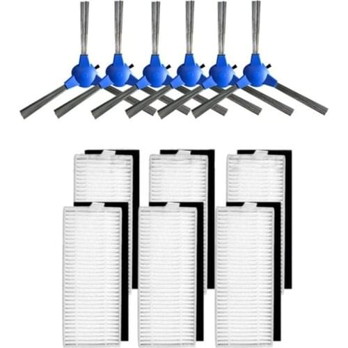 Robot Hepa Filter Side Brush for IBoto Aqua V715B Robotic Vacuum Cleaner Parts Accessories Replacement