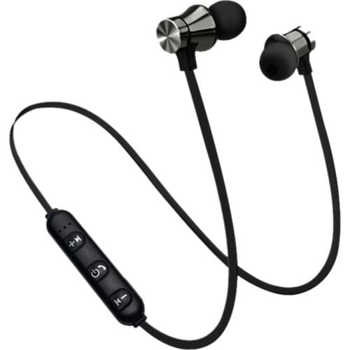 Hot Bluetooth 4.2 Sports Earphone Magnetic Attraction Headset Waterproof Build-in Mic Earphone For IPhone Samsung Wholesale