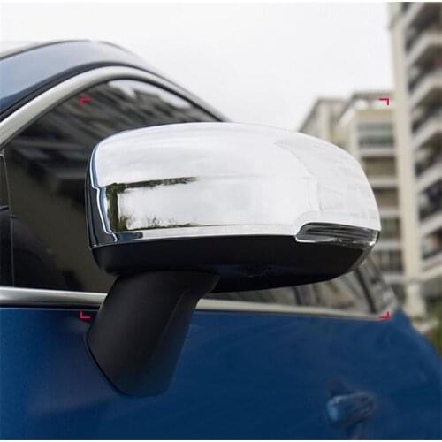Chrome Side Wing Door Mirror Cover Rear View Cover For Volvo XC60 2018 Car Styling Accessories