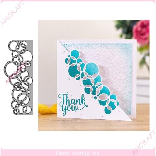 Circle Lace Metal Cutting Dies for DIY Scrapbooking Photo Album Decorative Embossing Paper Card Crafts Die 2021