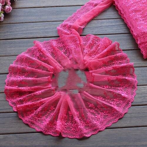 10Yards Vintage Lace Trims Leaf Floral Fabric Lovely Bra Underwear for DIY Wedding Dress Costume Accessories Home Decor