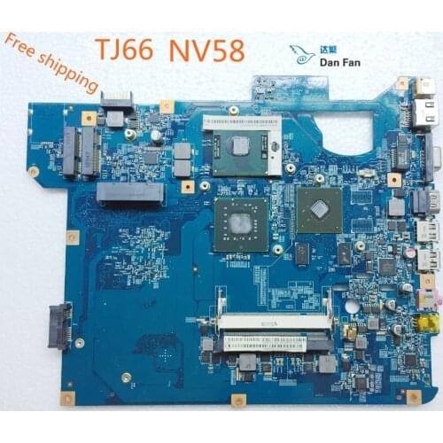 MBBFF01001 Laptop Motherboard For Packard bell Gateway NV58 TJ66 Motherboard Mainboard 100%tested fully work
