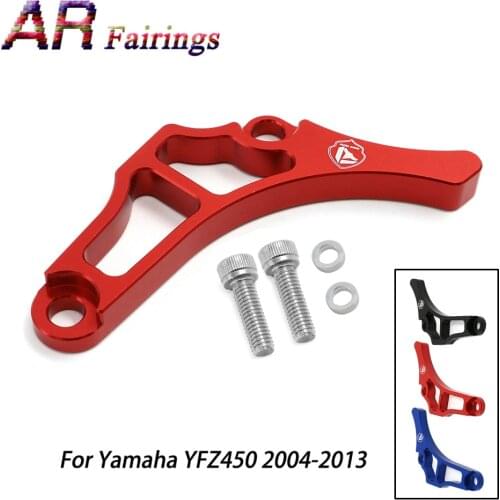 A Set ATV Parts Chain Saver Guard Engine Cases Frame Slider Protection For Yamaha YFZ 450 YFZ450 2004-2013 12 11 10 09 08 07 06