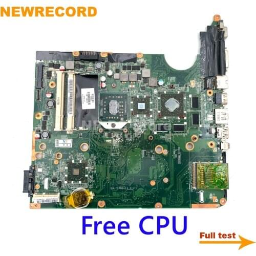 NEWRECORD for motherboard 571187-001 for Hp Pavilion DV6 DV6-2000 main board DAUT1AMB6E1 HD 4650 1GB free CPU fully tested