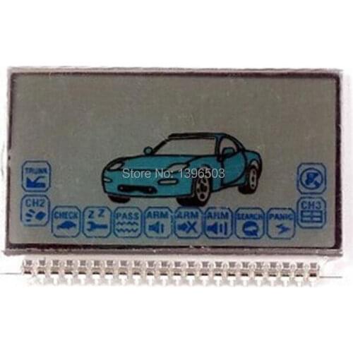 Wholesale A6 LCD display for Russian Two way Car Alarm Starline A6 lcd remote control Keychain Key Jaguar EZ-ALPHA KGB FX-3 FX3