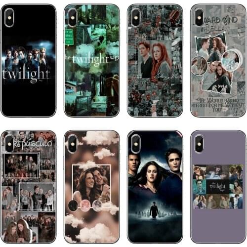 Movie Twilight Saga Transparent Phone Case For iPhone 12 11 Pro Max Mini XS Max XR X 8 7 Plus 6 6S Plus 5 5S SE 2020