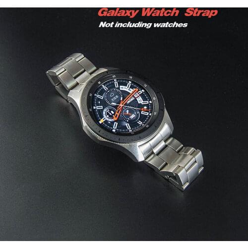 Samsung watch 22mm watch strap stainless steel Galaxy Watch 46mm SM-R800 Gear S3 Replacement Strap Wrist Band Bracelet