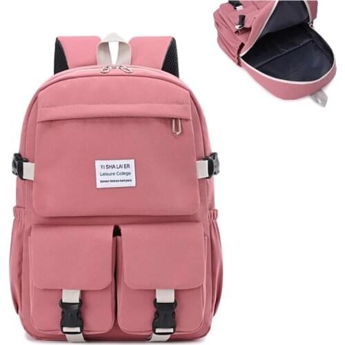 School Bags for Student Large Capacity Backpack Schoolbag Female College Style Student Backpack 2021