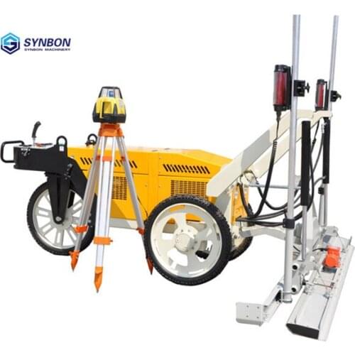 SYNBON 2020 3 Wheel Screed Electro-hydraulic Control Laser Screed Concrete Road Concrete machinery cement Screed SYLS31A