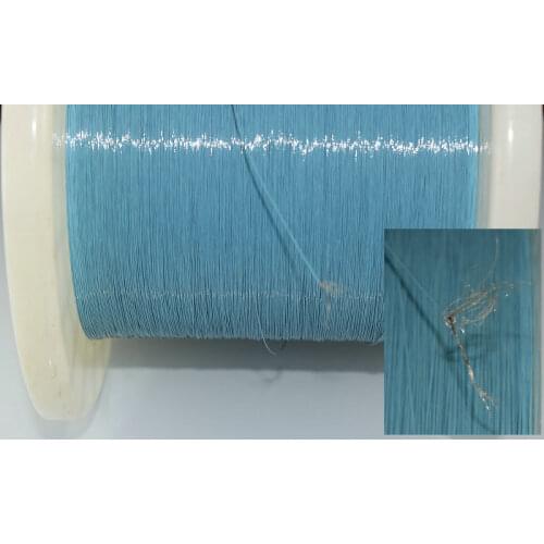 10M 40AWG thin coaxial line diameter 0.32mm single core shielded wire 42.5ohm micro coaxial cable 7*0.03mm tin copper alloy wire